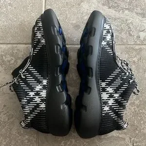 Burberry | Shoes | Burberry Creeper Check Woven Lace Up  display picture 2